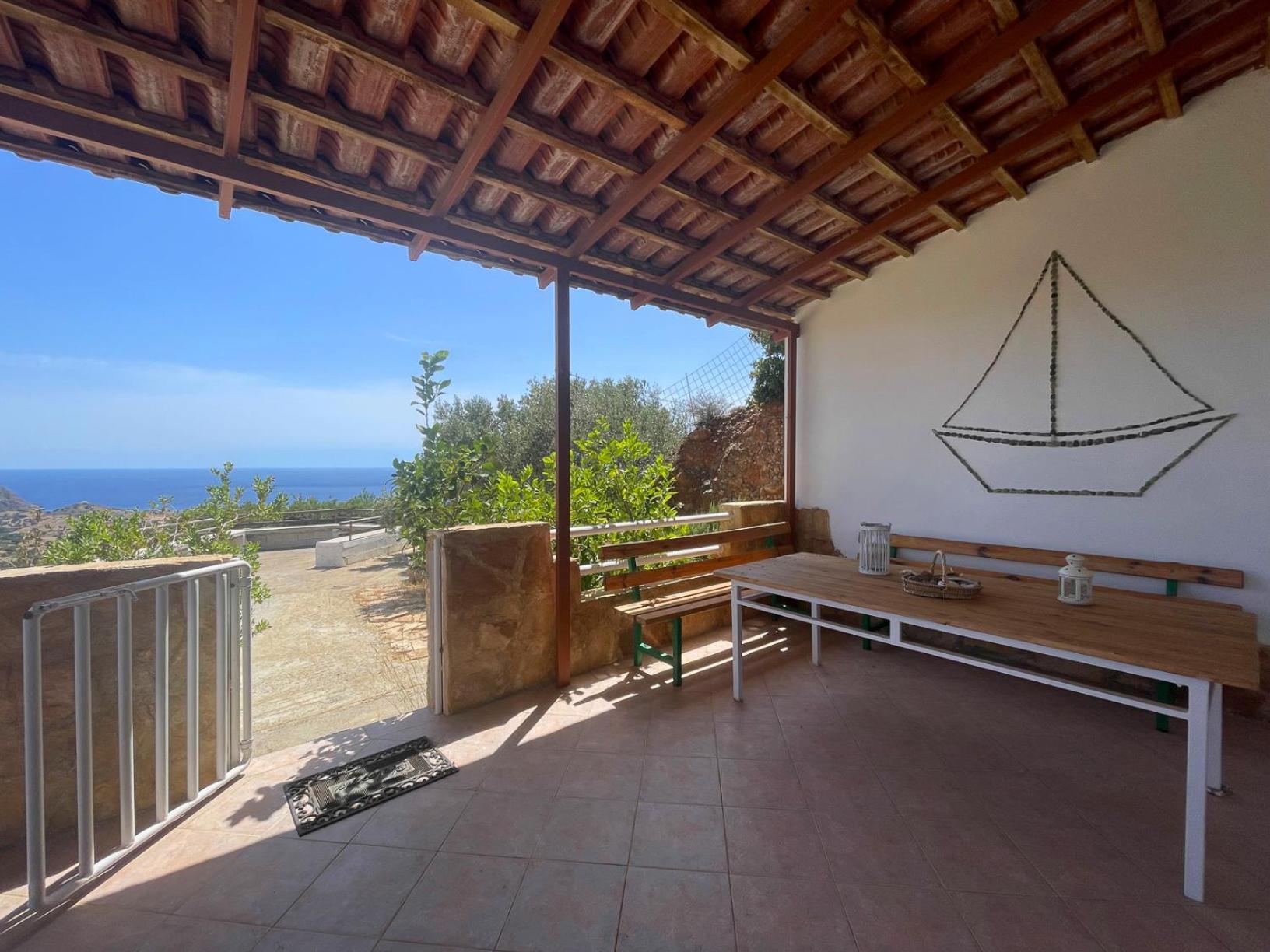 Triopetra Hill View Villa Eksteriør billede